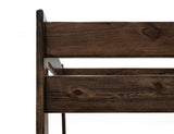 Forge Full-Size Bunk Bed - Solid Pine with Coffee Ochre Finish