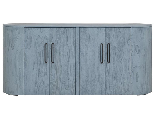 4 Door Balam Console - Handcrafted Mango Wood Storage