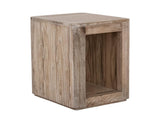 1 Shelf Chairside Table - White Balam Occasional Tables Collection