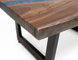 Zaphiro Cocktail Table - Sustainable Melina Wood Live-Edge Design