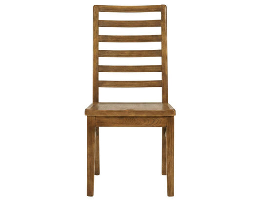 Balam Wooden Chair - Solid Pine Ladder-Back Dining Chair