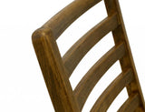 Balam Wooden Chair - Solid Pine Ladder-Back Dining Chair