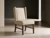 100% Leather Upholstered Wingback Chair | Forge Collection