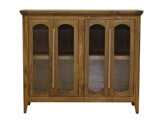 4 Door Brava Console - Transitional Design Storage Cabinet
