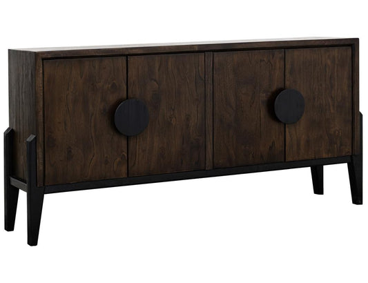 4 Door Moka Console | Mango Wood Storage Furniture
