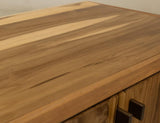 Porter 2 Door Console Table - Solid Pine & Teak Wood Furniture