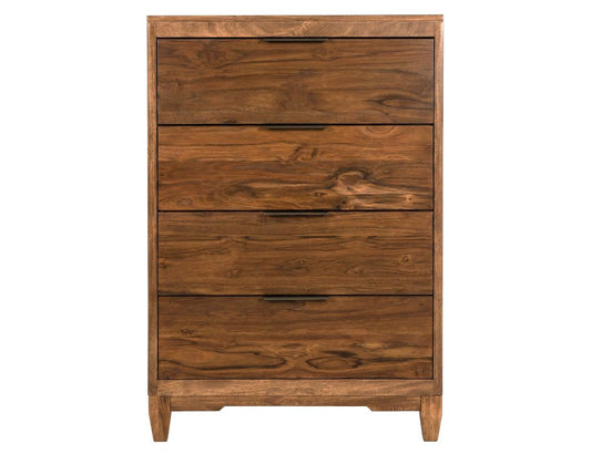 Sonora 4 Drawer Chest - Mango Wood Storage Furniture