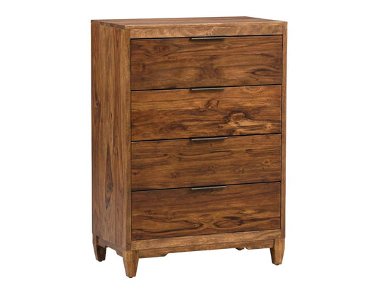 Sonora 4 Drawer Chest - Mango Wood Storage Furniture