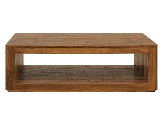 1 Shelf Cocktail Table | Balam Mango & Teak Wood Design