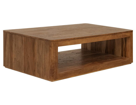 1 Shelf Cocktail Table | Balam Mango & Teak Wood Design