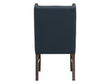 100% Leather Upholstered Chair | Forge Collection Wingback
