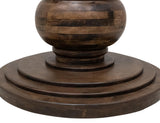 Lumiere Round Pedestal Dining Table | Solid Pine Wood