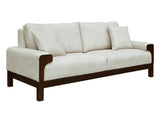 Raramuri Sofa | Leather-Look Upholstery & Wood Details