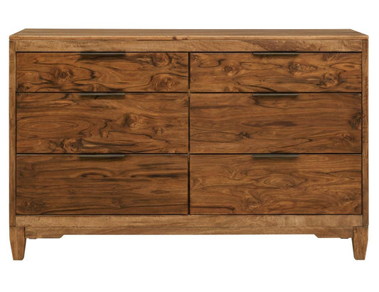 6 Drawer Dresser | Sonora Mango Wood Bedroom Storage