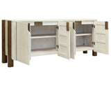Westmont Console Table - Modern White Wood Storage Console