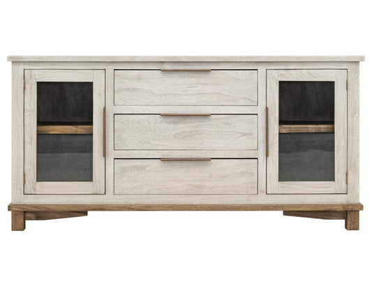 3 Drawer & 2 Door Buffet | Golden Loft Solid Wood Storage Cabinet