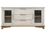 3 Drawer & 2 Door Buffet | Golden Loft Solid Wood Storage Cabinet