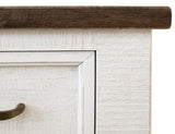 4 Drawer Chest - Stoa Collection Two-Tone Wood Furniture