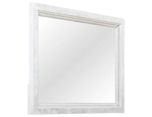 Stoa Mirror - White Wood Bedroom Mirror | Elegant & Sustainable