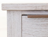 1 Drawer Chairside Table - Golden Loft Light Gray Occasional Table