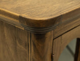 2 Door Console Table - Brava Transitional Design with Glass