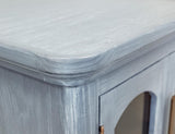 4 Door Console Table - Brava Transitional Storage Furniture