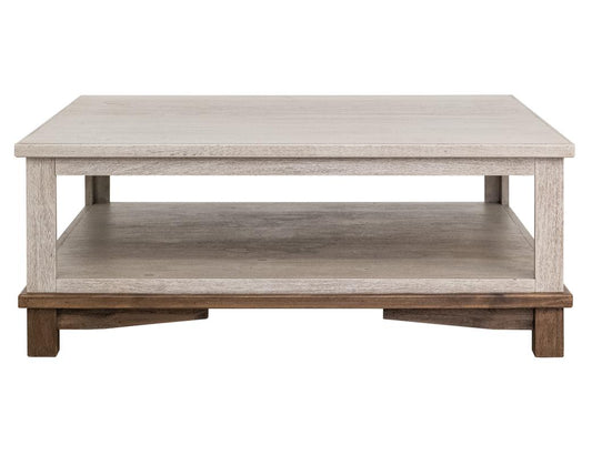 Golden Loft 45" Cocktail Table - Modern Wood Coffee Table