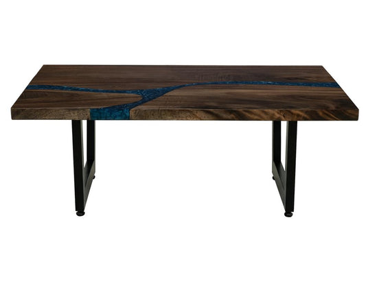 Zaphiro Cocktail Table - Sustainable Melina Wood Live-Edge Design