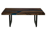 Zaphiro Cocktail Table - Sustainable Melina Wood Live-Edge Design