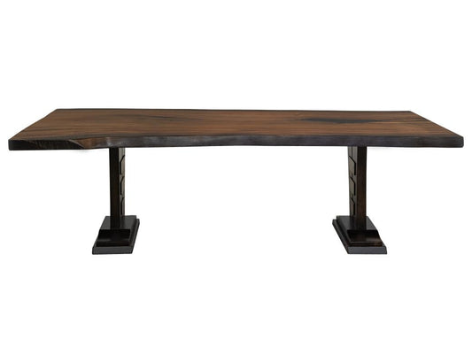 Forge Live Edge Rectangular Dining Table | Modern Design