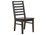 Black Balam Wooden Chair - Solid Pine Dining Chair