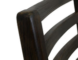 Black Balam Wooden Chair - Solid Pine Dining Chair