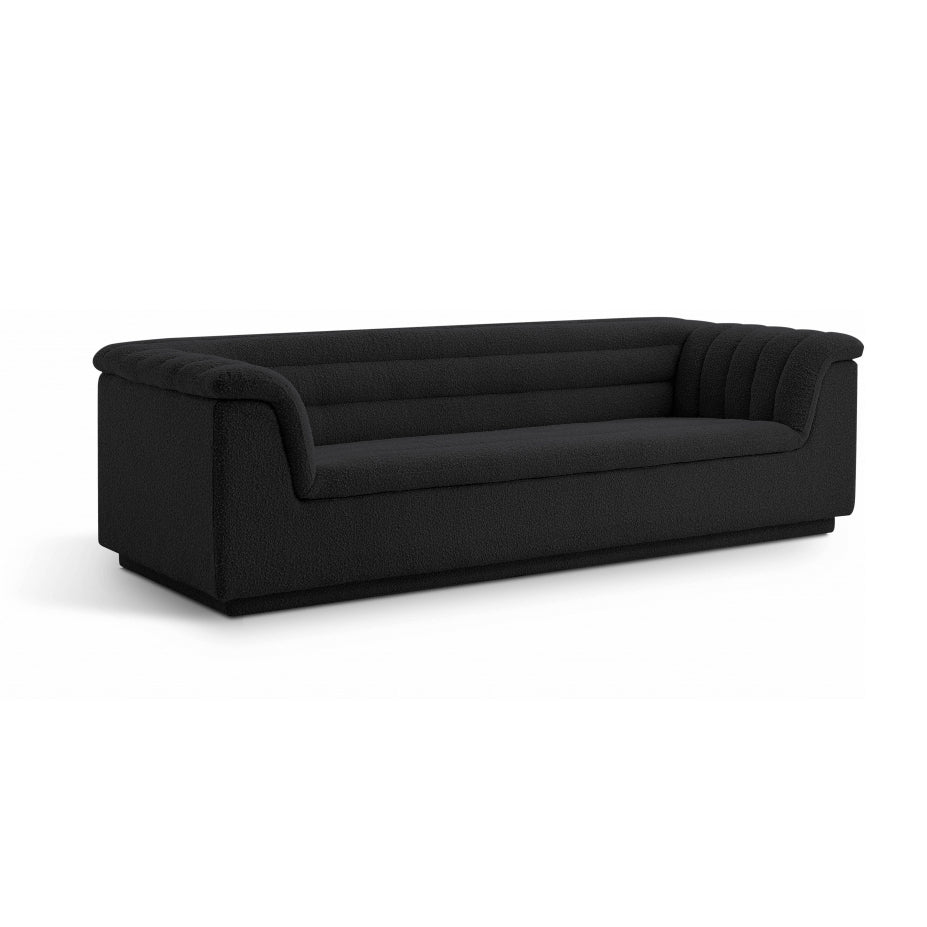 Cascade Boucle Fabric Sofa