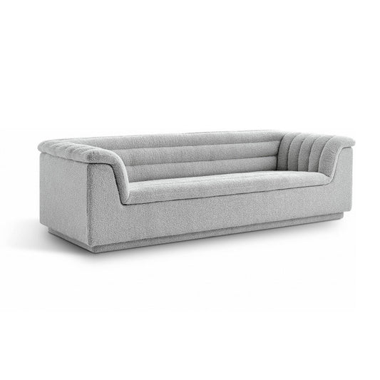 Cascade Boucle Fabric Sofa