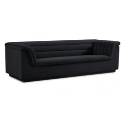 Cascade Velvet Fabric Sofa