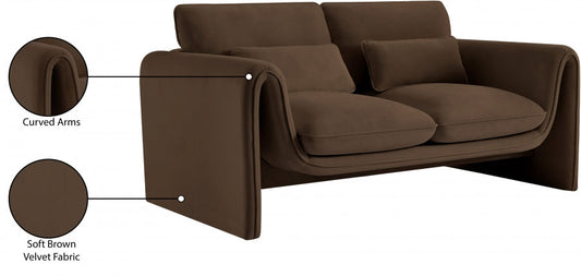 Sloan Velvet Loveseat