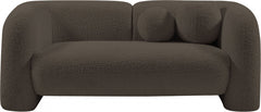 Emory Boucle Fabric Loveseat