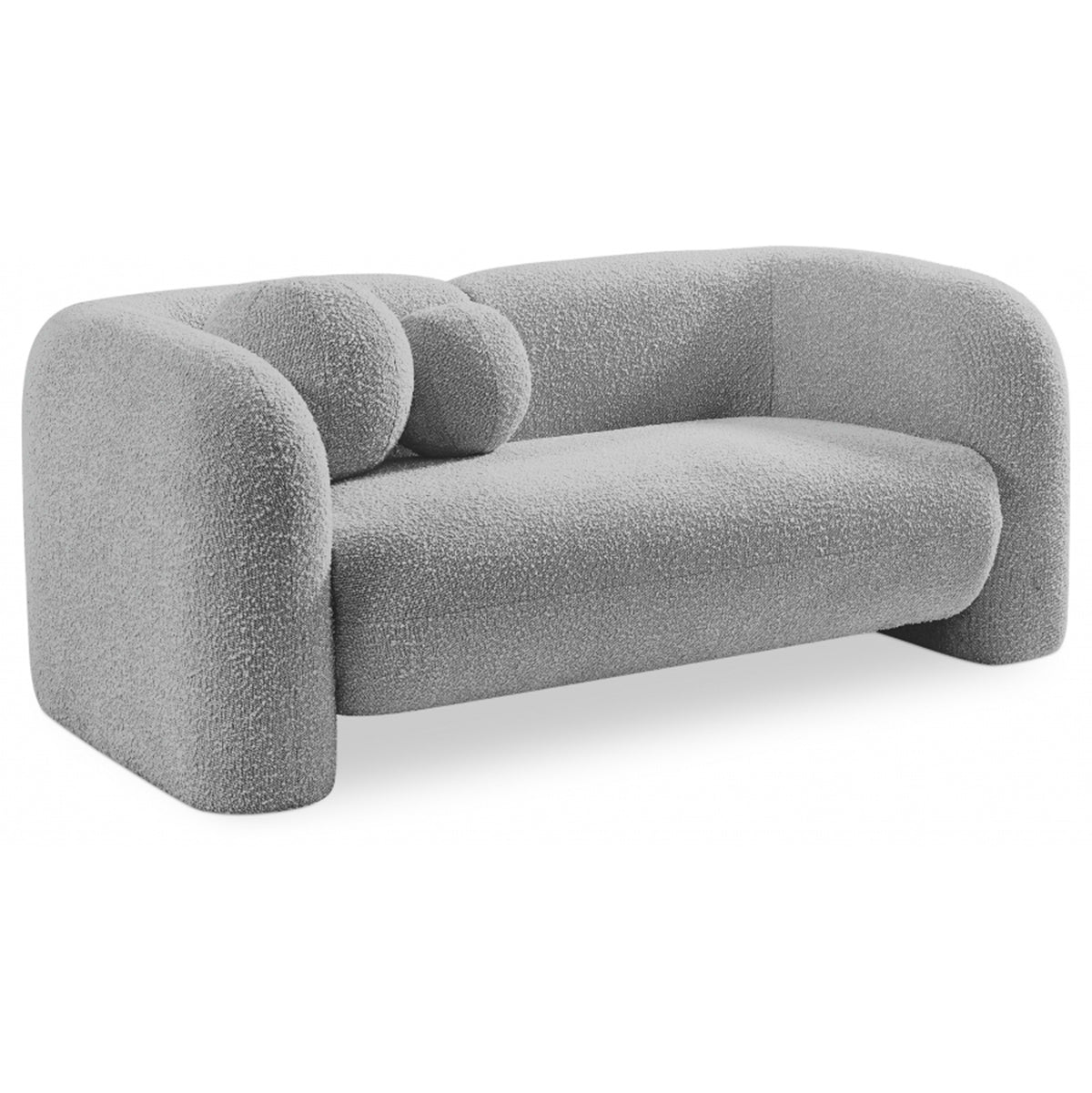 Emory Boucle Fabric Loveseat