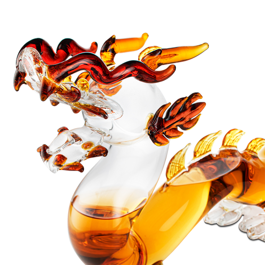 Dragon Drinking Decanter - Whiskey and Wine Decanter Large 10x16" (600ml)