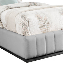 Lucia Linen Textured Fabric Bed