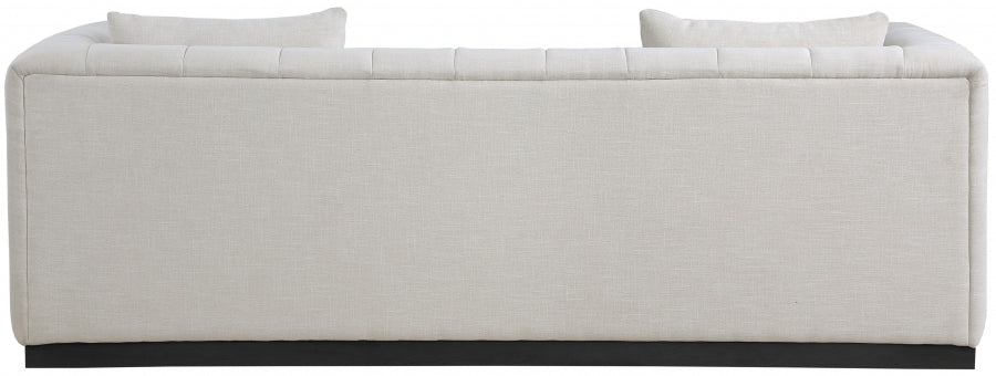 Lucia Linen Textured Fabric Sofa