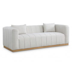 Lucia Linen Textured Fabric Sofa