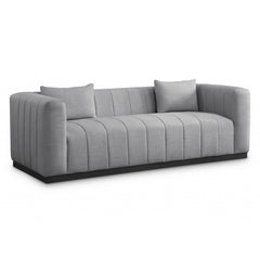 Lucia Linen Textured Fabric Sofa