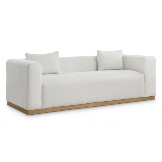 Alfie Linen Textured Fabic Sofa