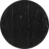 Spherical Coffee Table - Luxurious Art Deco Design with Genuine Marquino Marble and Unique Bases