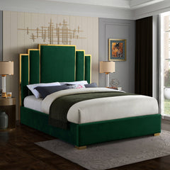 Hugo Velvet King Bed