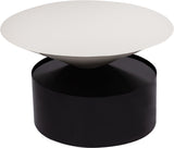 Damon Contemporary Coffee Table - Sleek Iron Design with Striking Metal Base for Modern Living Rooms