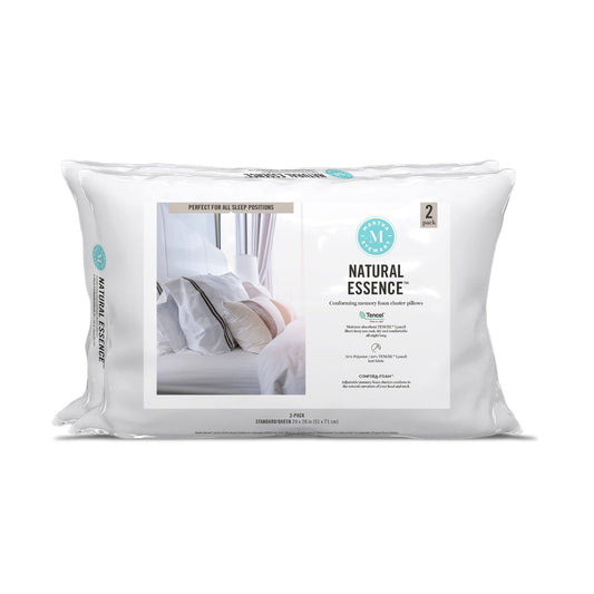 Martha Stewart Natural Essence with Tencel Shapeable Memory Foam Pillows