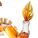 Dragon Drinking Decanter - Whiskey and Wine Decanter Large 10x16" (600ml)