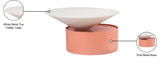 Damon Contemporary Coffee Table - Sleek Iron Design with Striking Metal Base for Modern Living Rooms